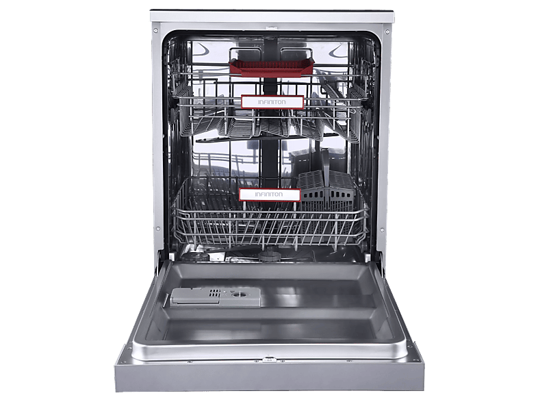 Lavavajillas - Infiniton DIW-6225XD3, 14 Servicios, 8 Programas, 59.8 cm Ancho, Automatic door opening, Inox — foto 4