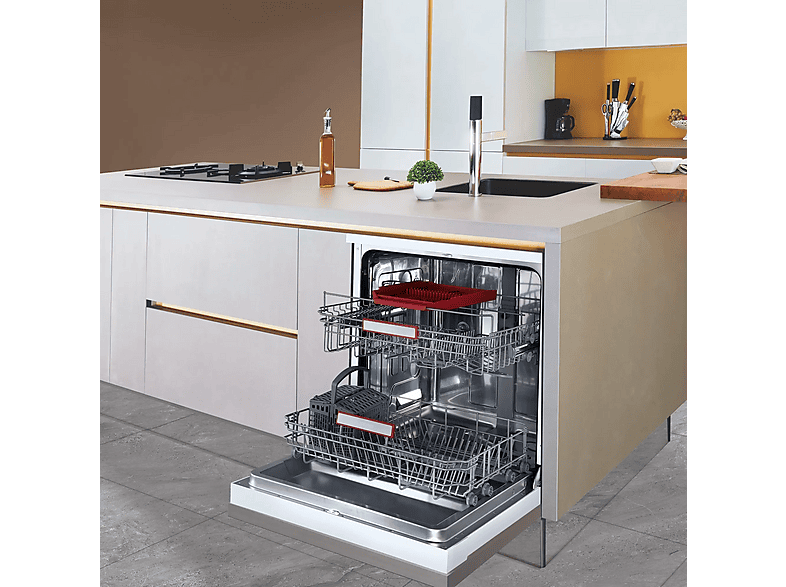 Lavavajillas - Infiniton DIW-6225XD3, 14 Servicios, 8 Programas, 59.8 cm Ancho, Automatic door opening, Inox — foto 8