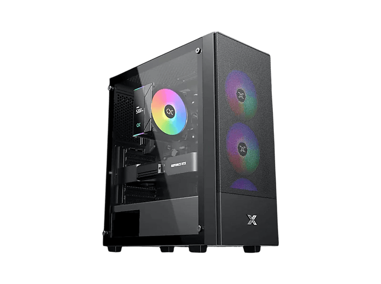 PC Gaming - GOSU PC RONIN A32G, AMD Ryzen 3 3200G, 16 GB RAM, 512 GB SSD, Radeon™ RX Vega 8, Windows 11 Pro, Negro