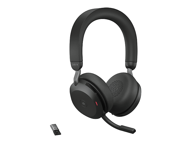 Auriculares inalámbricos  - Evolve2 75 JABRA, Circumaurales, Bluetooth, Negro — foto 3