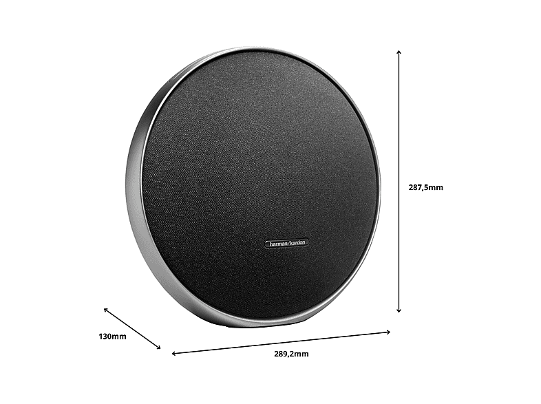 Altavoz inalámbrico - Harman Kardon Onyx Studio 9, 50W RMS, Bluetooth, 8h Autonomía, Negro — foto 2