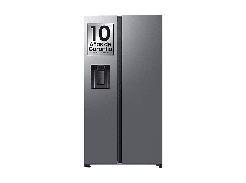 Frigorífico americano - Samsung Bespoke AI RS70F64KETEF, All Around Cooling, No Frost, 178.4 cm, 640 l, Dispensador agua y hielo, Inox