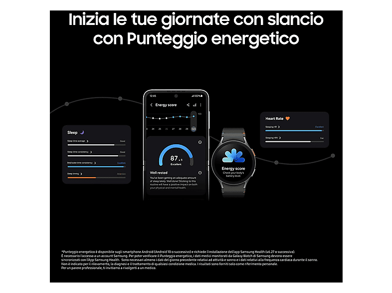 Smartwatch - SAMSUNG Galaxy Watch7, Aluminio, Verde — foto 3