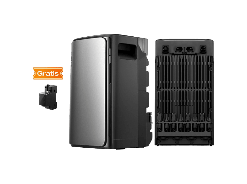 Kit solar - ECOFLOW STREAM Ultra, Batería híbrida, 4 MPPT, 2300 W, 10