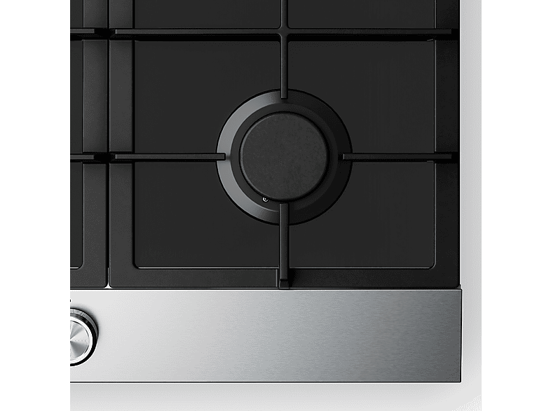 Placa de gas - KLARSTEIN Verosteel, 5 zonas, 87,40 cm, Plata — foto 4