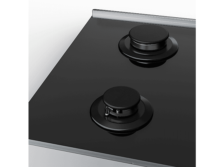 Placa de gas - KLARSTEIN Verosteel, 5 zonas, 87,40 cm, Plata — foto 7