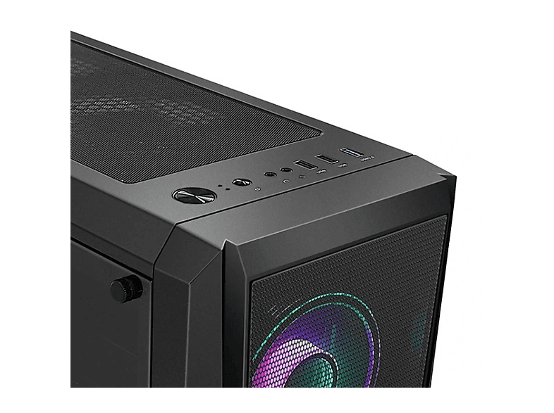 PC Gaming - PC RACING RYZEN 5 ORDENADOR SOBREMESA COSMO, AMD Ryzen™ 5 5500, 16 GB RAM, 512 GB SSD, GeForce RTX™ 3050, Windows 11 Pro, Negro — foto 4