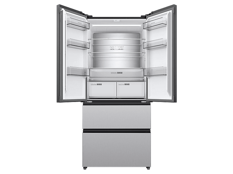 Frigorífico americano - Infiniton FRD-580Q90XEN, No Frost, 190 cm, 458l, Inverter, Iluminación LED, Inox — foto 3