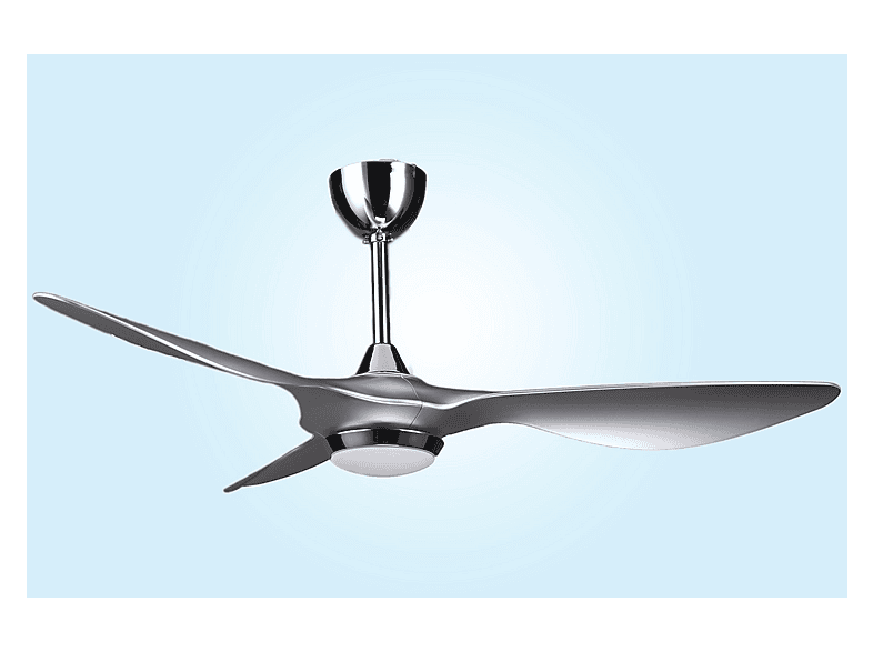 Ventilador de techo - KLASSFAN HELIX SILVER, 40 W, 6 velocidades, Plata — foto 7