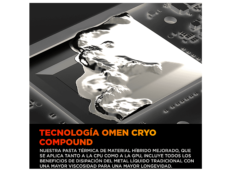 Portátil gaming - HP OMEN 16-ap0016ns Copilot+ PC, 16", AMD Ryzen™ AI 9-365 50 TOPS, 32GB RAM, 1TB SSD, GeForce RTX™ 5070, Sin sistema operativo — foto 8