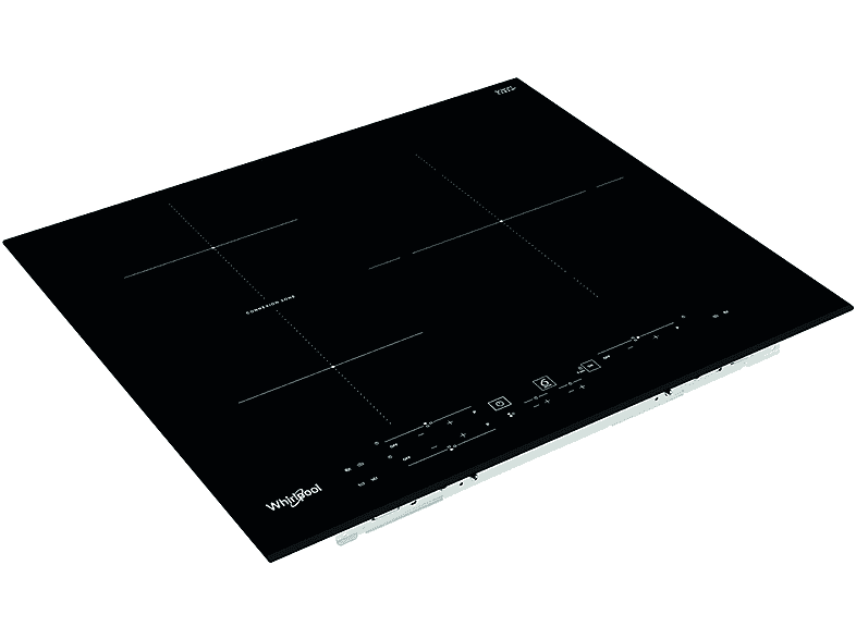 Placa inducción - Whirlpool WB B3760 BF, 3 zonas, Zona grande 30 cm, Connexion Zone, 59 cm, Negro — foto 9
