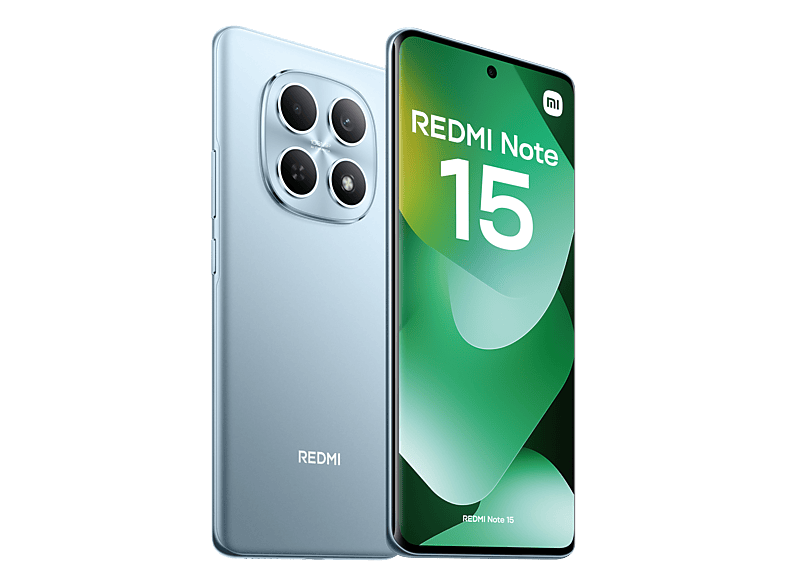 Móvil - Xiaomi Redmi Note 15, Azul glaciar, 256 GB, 8 GB RAM, 6.77" AMOLED FHD+, MediaTek Helio G100-Ultra, 6000 mAh — foto 4