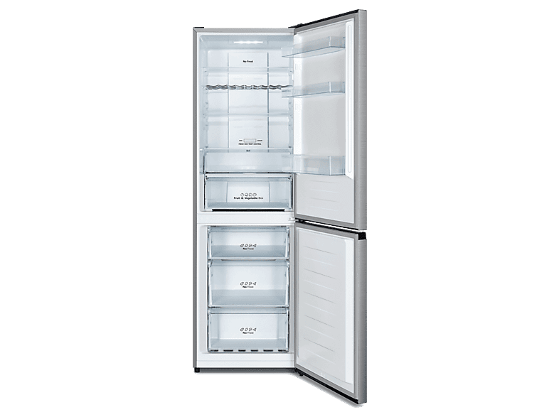 Frigorífico combi - Hisense RB390N4CCD, No Frost, 186 cm, 304 l, Circulación dinámica, Inox — foto 2