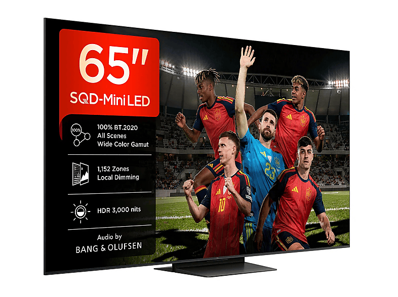 TV SQD-Mini LED 65" - TCL 65C7L, QLED 4K, TSR AiPQ, Smart TV, DVB-T2 (H.265), HDR 3000 nits, Dolby Vision y Atmos, Negro — foto 5