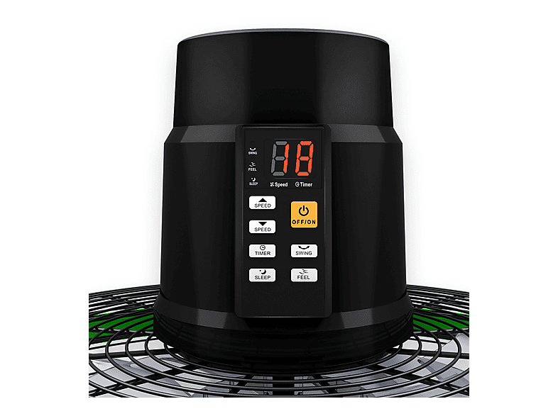 Ventilador de pie - CASAFAN 64501, 90 W, 6 velocidades, Negro — foto 5