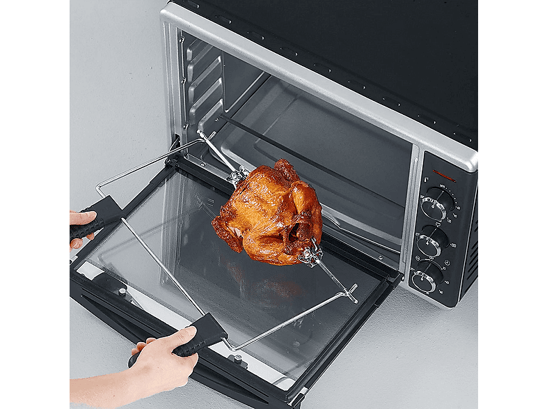 Horno de sobremesa - SEVERIN TO 2058, 1800 W, 42 l, negro — foto 4