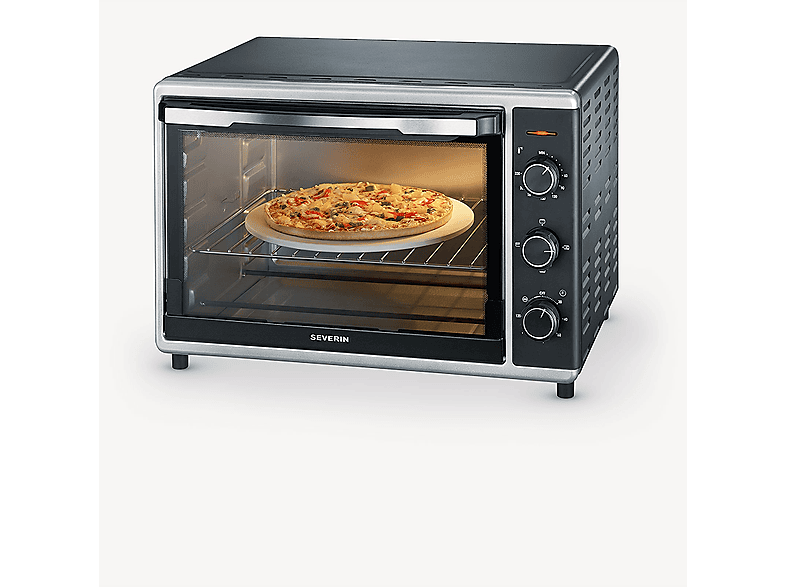 Horno de sobremesa - SEVERIN TO 2058, 1800 W, 42 l, negro — foto 7