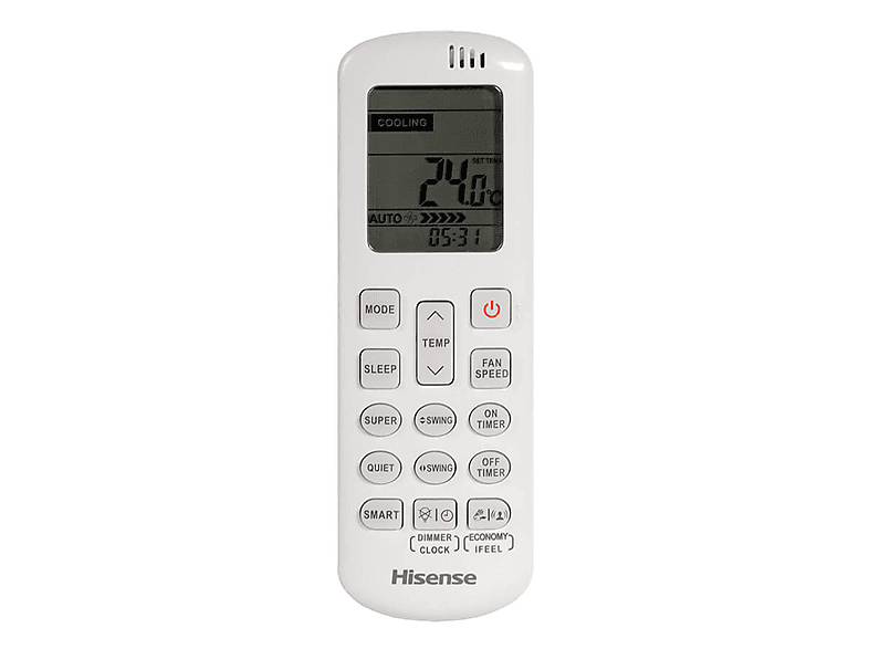 Split 1x1 - HISENSE TQ25XE0BG, Función Inverter, Blanco — foto 6