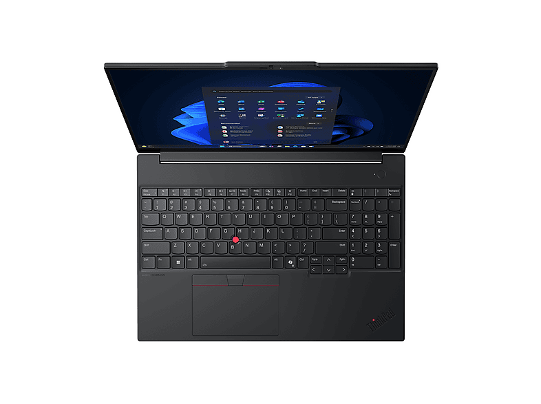 Portátil - LENOVO ThinkPad E16 Gen 3 (Intel), 16 " WUXGA, Intel Core Ultra 7, 255H, 16 GB RAM, 512 GB SSD, Onboard Graphics, Windows 11 Pro, idioma del teclado: ES, Negro — foto 4