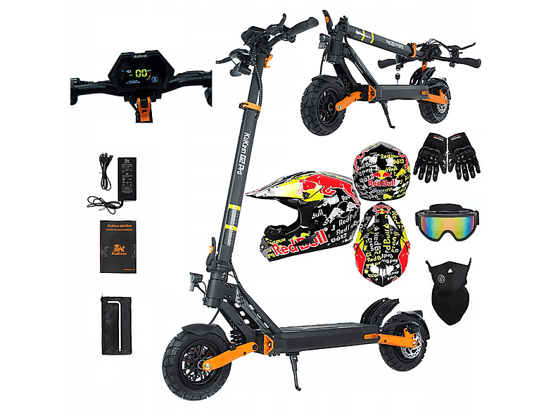 patinete electrico - KUKIRIN G2 Pro VMP, Pot. máx. 500 W, Carga máx. 120 kg, negro (Ref. 169029295)