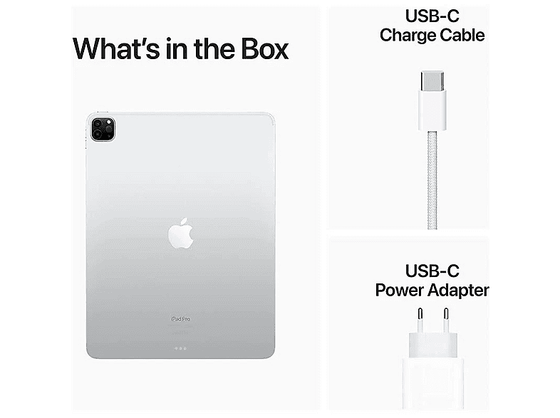 APPLE iPad Pro, 2 TB, Plata, 12,9 " HD, 16 GB RAM, Apple M, M1, Tablet iPadOS — foto 4