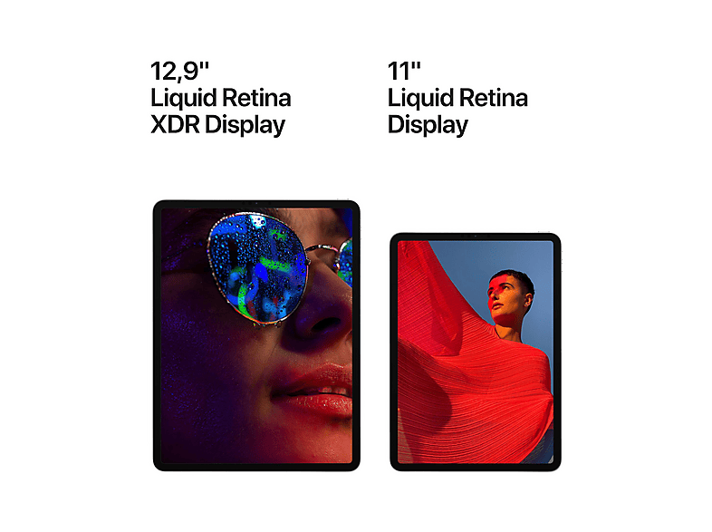 APPLE iPad Pro, 2 TB, Plata, 12,9 " HD, 16 GB RAM, Apple M, M1, Tablet iPadOS — foto 8