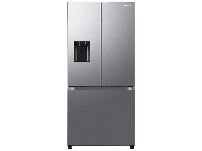 Frigorífico americano - Samsung RF50C530ES9/EF, Twin Cooling Plus, No Frost, 177.6 cm, 495 l, Dispensador agua y hielo, Inox