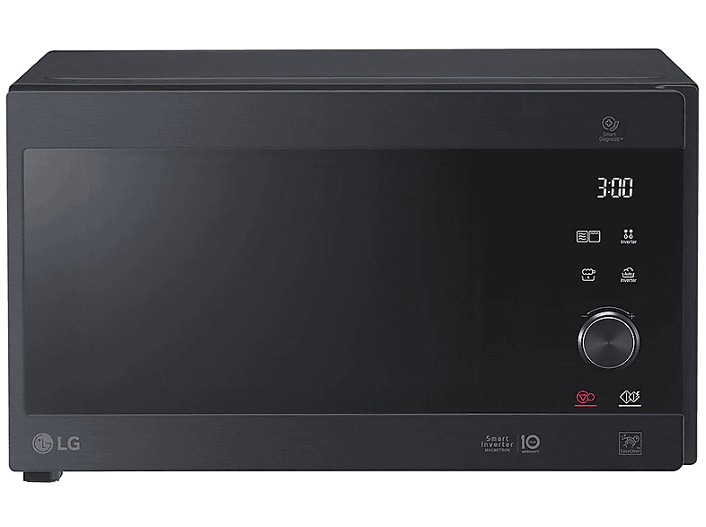 Microondas - LG MH6565CPW, 25 l, Negro — foto 2