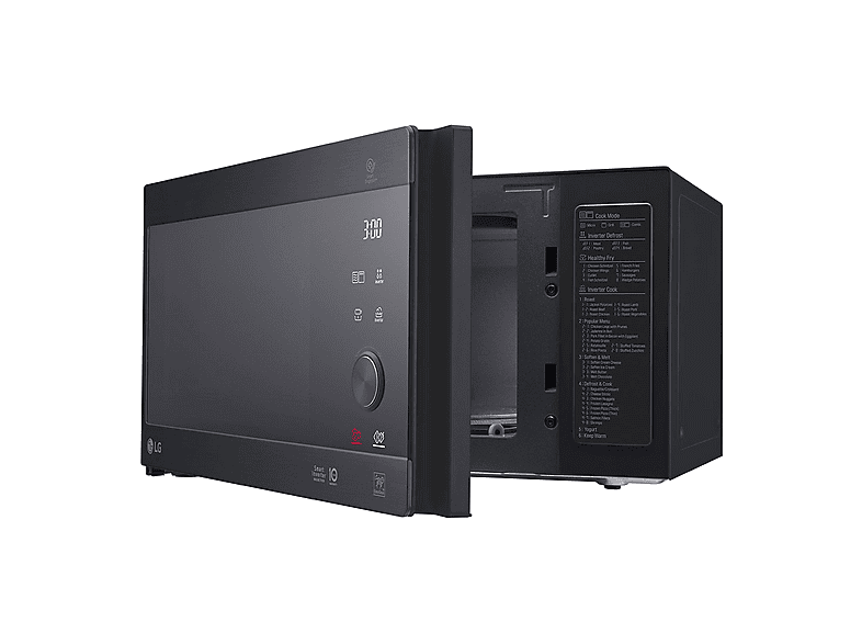 Microondas - LG MH6565CPW, 25 l, Negro — foto 4