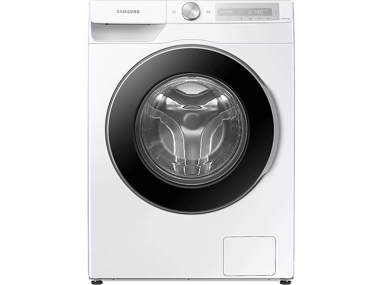 Lavadora carga frontal - Samsung WW90T634DLH/S6, 9kg, 1400 rpm, 22 programas, EcoBubble™, Autodosificación, Blanco