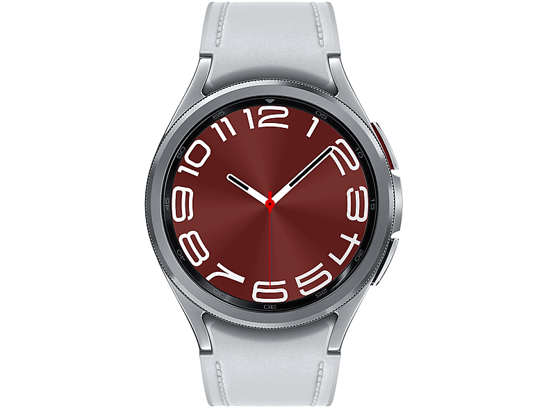 Smartwatch - SAMSUNG WATCH6 CLASSIC LTE 4, 43 mm, Acero inoxidable, Plata — foto 2