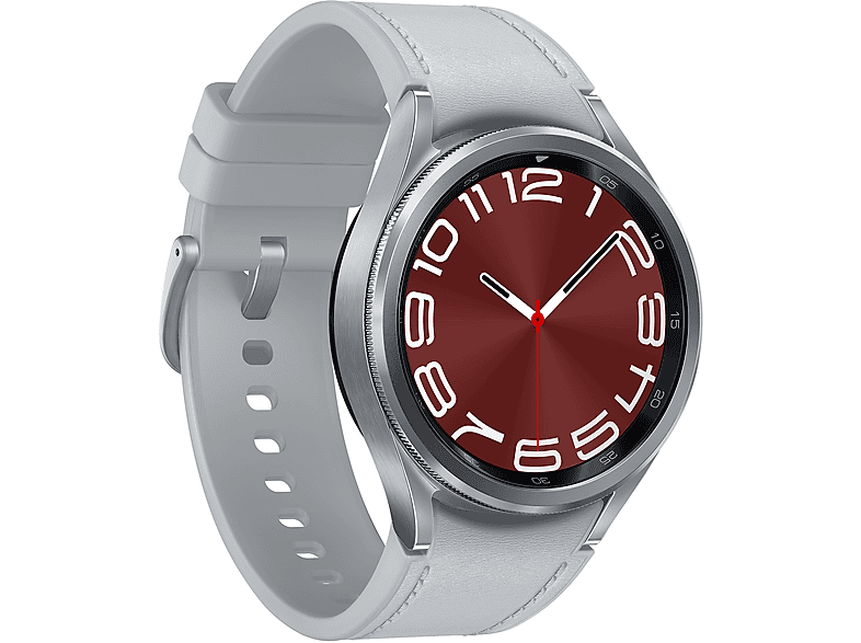 Smartwatch - SAMSUNG WATCH6 CLASSIC LTE 4, 43 mm, Acero inoxidable, Plata — foto 3