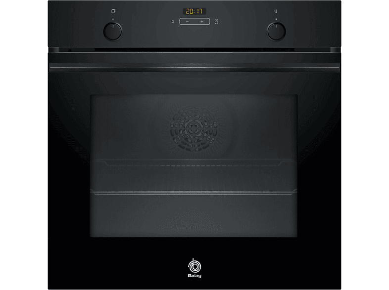 Horno multifunción - Balay 3HB513CN3, Integrable, Hidrolítica, 71 l, 59,4 cm, Negro