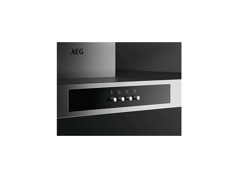 Campana decorativa - AEG DBB3951M, 3 velocidades, 600 m³/h, 71 cm, Inox — foto 3