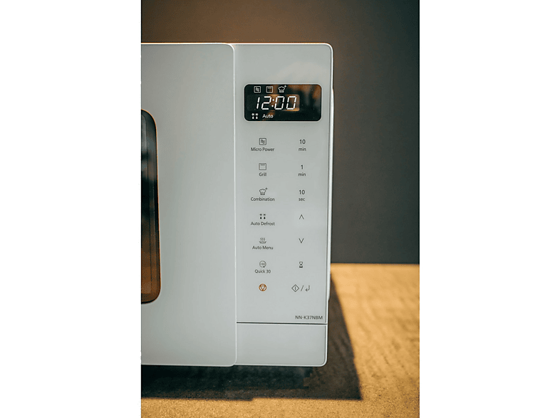 Microondas - PANASONIC PAN NN-K35NW MEPG Mikrowelle, 900 W, 5 potencia, 24 l, Blanco — foto 5