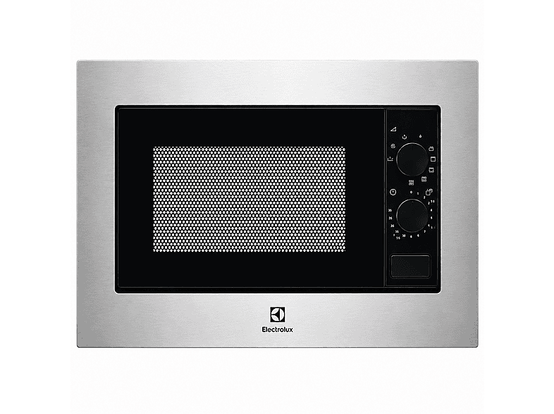 Microondas integrable - ELECTROLUX 947608883, 1200 W, 6 potencia, 20 l, inox, gris — foto 1
