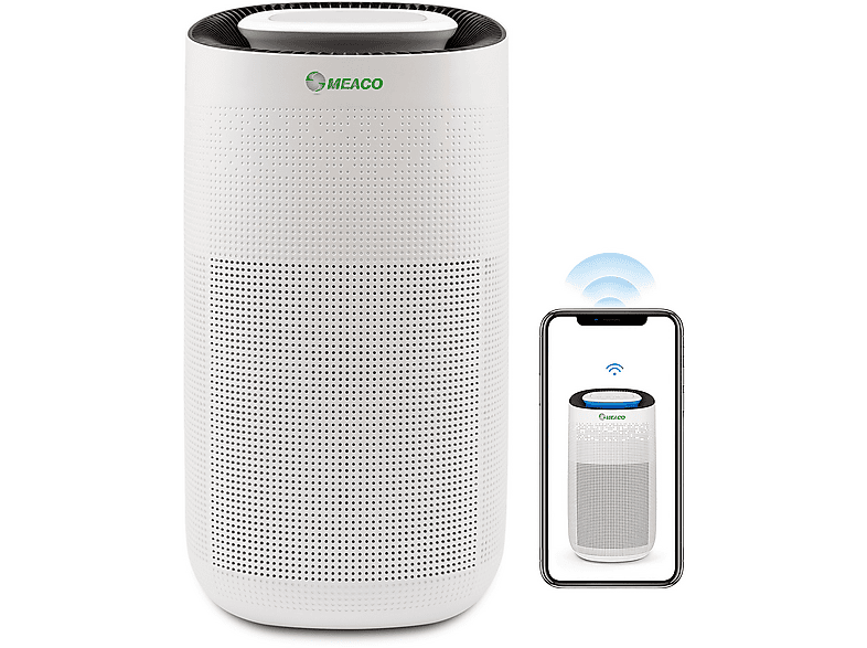 Purificador de aire - MEACO CA-HEPA 76x5, 50 W, Blanco — foto 1