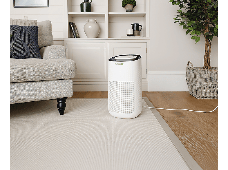 Purificador de aire - MEACO CA-HEPA 76x5, 50 W, Blanco — foto 8