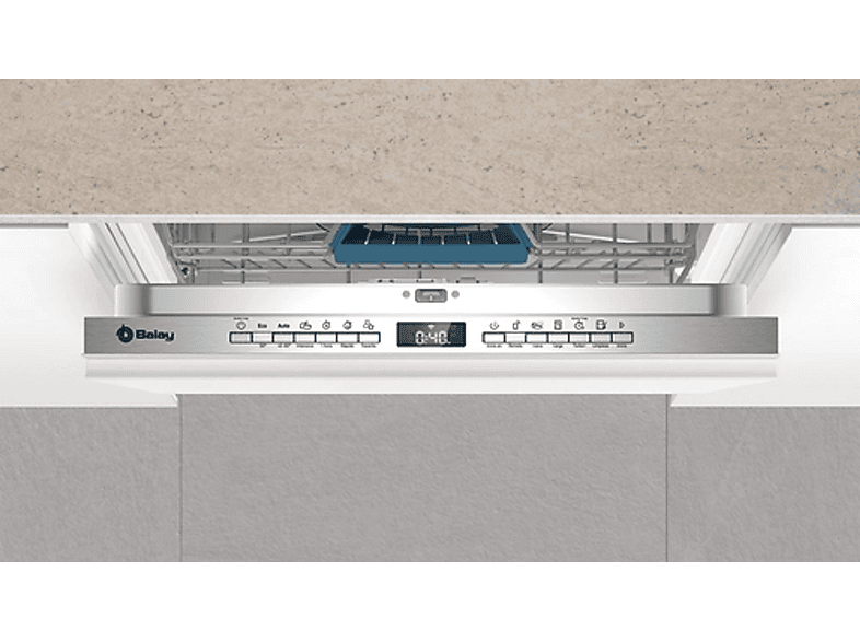Lavavajillas integrable - Balay 3VF6330SA, 14 servicios, 6 programas, 598 mm, Panelable — foto 4