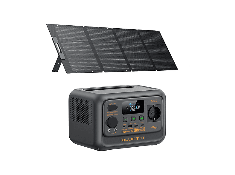 Estación de energía - BLUETTI KIT Premium 30 V2+PV200 — foto 1