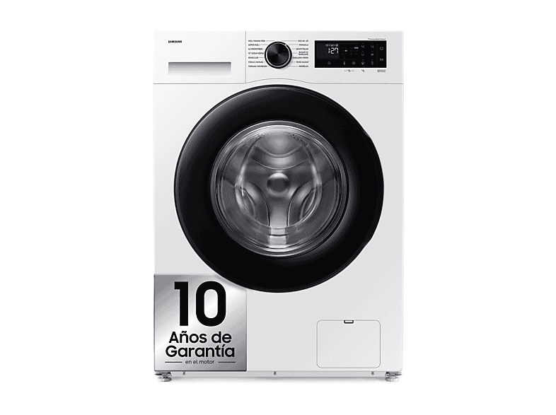 Lavadora carga frontal - Samsung WW11DG5B25AEEC, 11 kg, 1400 rpm, 14 programas, AI EcoBubble™, SmartThings™, Blanco — foto 1