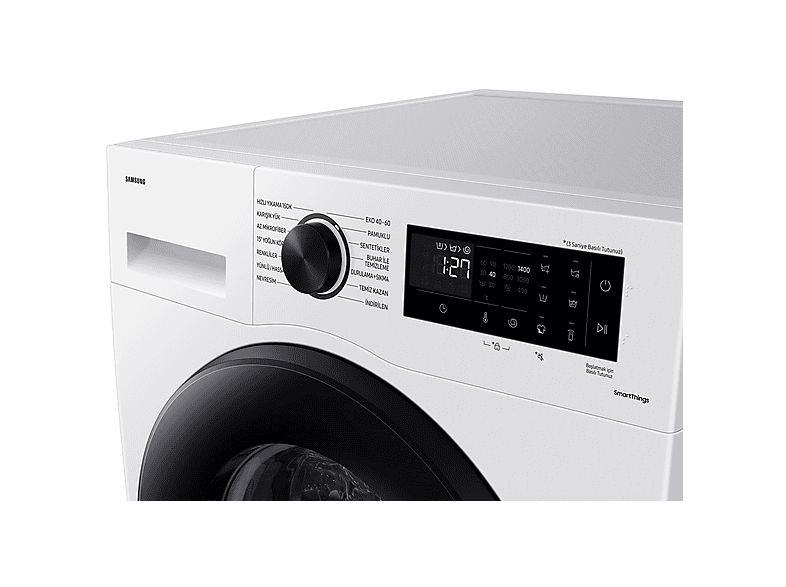 Lavadora carga frontal - Samsung WW11DG5B25AEEC, 11 kg, 1400 rpm, 14 programas, AI EcoBubble™, SmartThings™, Blanco — foto 4