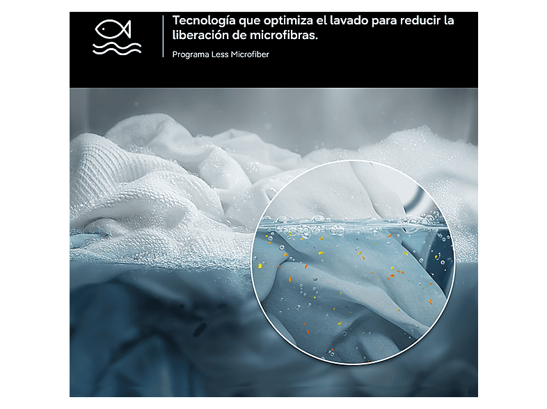 Lavadora carga frontal - Samsung WW11DG5B25AEEC, 11 kg, 1400 rpm, 14 programas, AI EcoBubble™, SmartThings™, Blanco — foto 9
