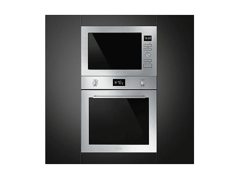Microondas integrable - SMEG  FMI425X, 900 W, 25 l, Acero — foto 3