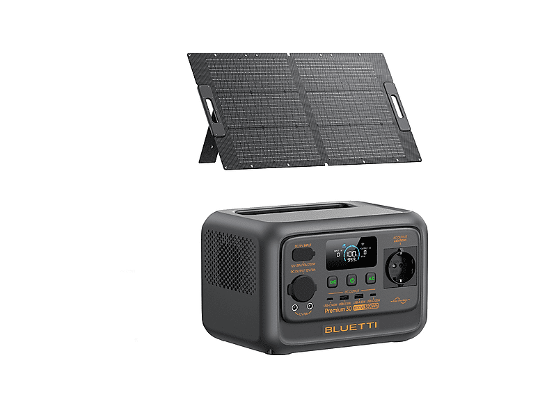 Estación de energía - BLUETTI KIT Premium 30 V2+PV100