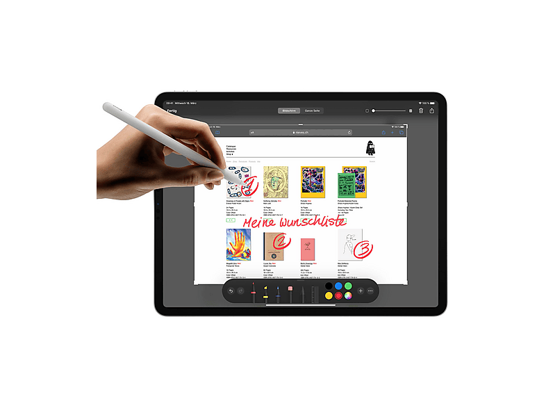 APPLE iPad Pro, 256 GB, Plata, 12,9 " Retina, 6 GB RAM, Apple, A12Z, Tablet iPadOS — foto 8