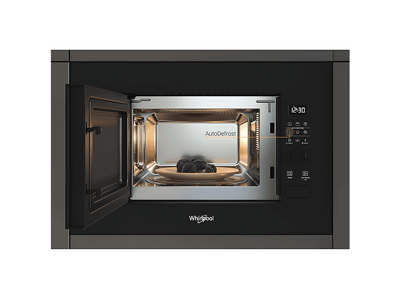 Microondas integrable - WHIRLPOOL WMF200G NB, 1200 W, 6 potencia, 20 l, Negro — foto 4