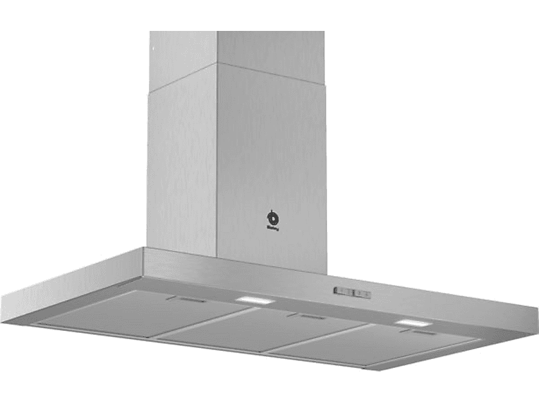 Campana decorativa - Balay 3BC096MX, 3 velocidades, 590 m³/h, 900 mm, Blanco — foto 1