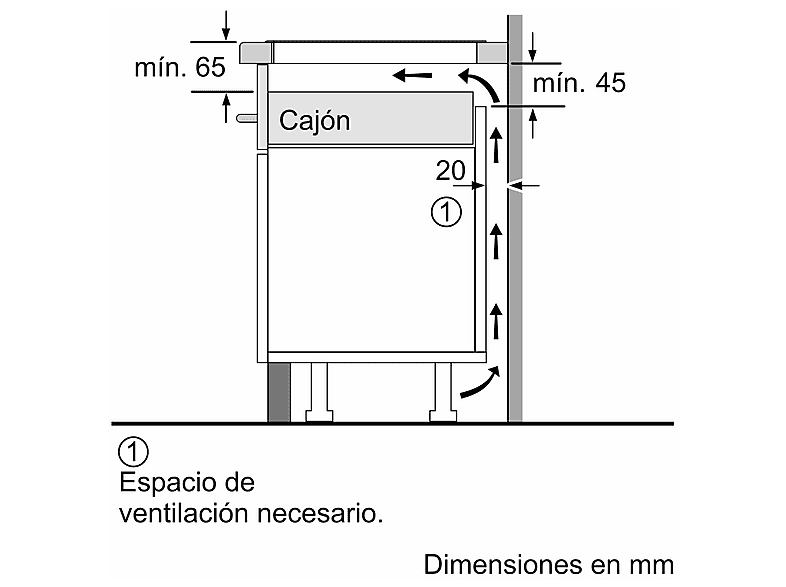 Placa de inducción - Balay 3EB965LH, 3 zonas zonas, 592 mm, Negro — foto 9