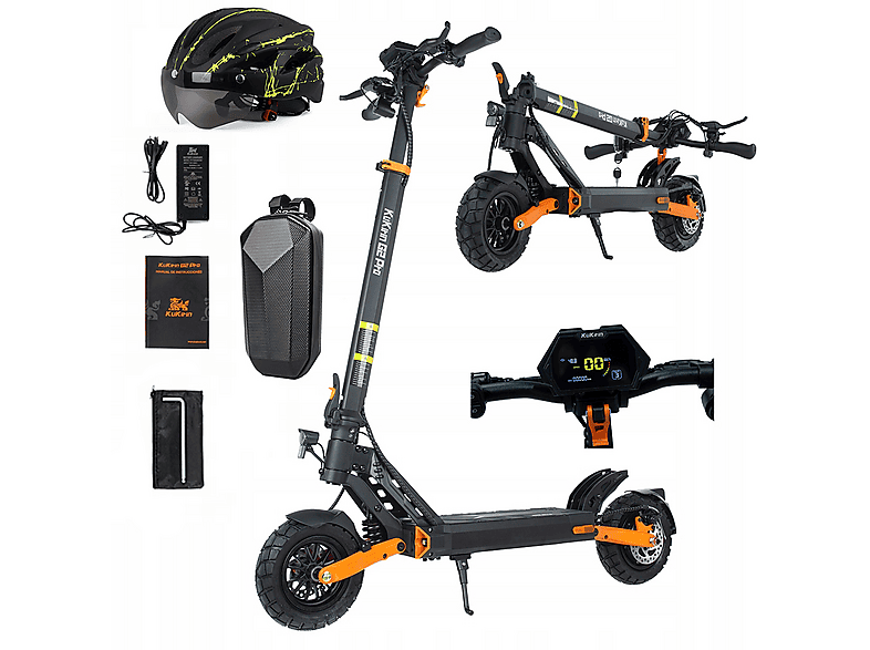 Patinete eléctrico - KUKIRIN G2 Pro VMP, Pot. máx. 500 W, Carga máx. 120 kg, negro (Ref. 168226360)